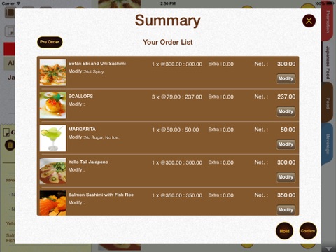 pRoMiSe iOrder screenshot 4