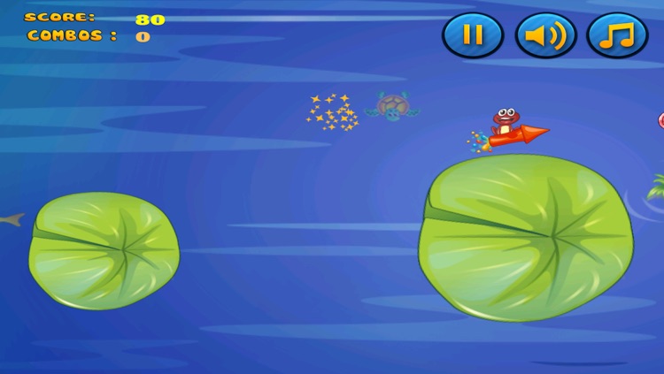Frog-in-Motion Leap n' Greet Slingshot Game PRO screenshot-3