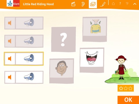 Little Red Riding Hood, Englisch lernen in der Grundschule Klasse 2 - 4 mit Klett nach dem offiziellen Lehrplan screenshot 3
