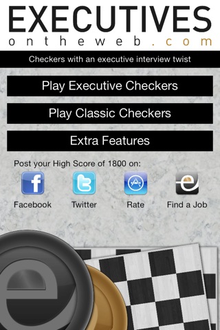 Executive Checkers screenshot 2