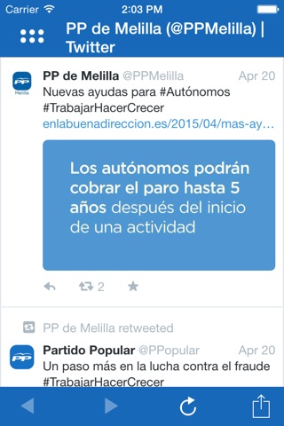 PP Melilla screenshot 4