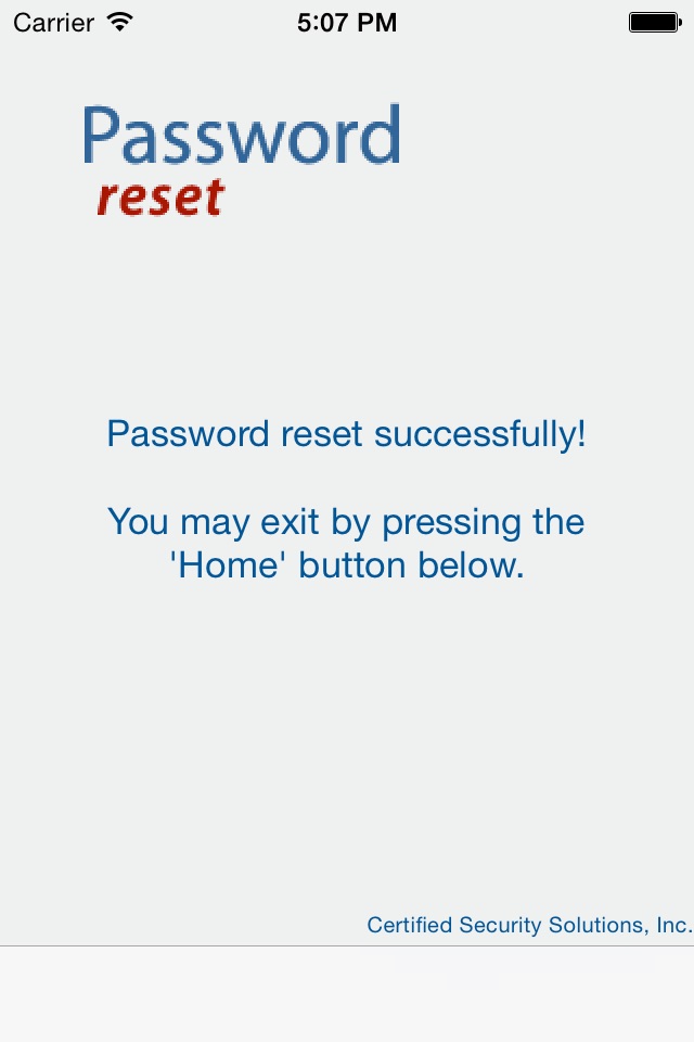 Password Reset screenshot 4