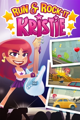 Run and Rock-it Kristie - fast-paced platforming gameplay and cool guitar solos in one game screenshot 4