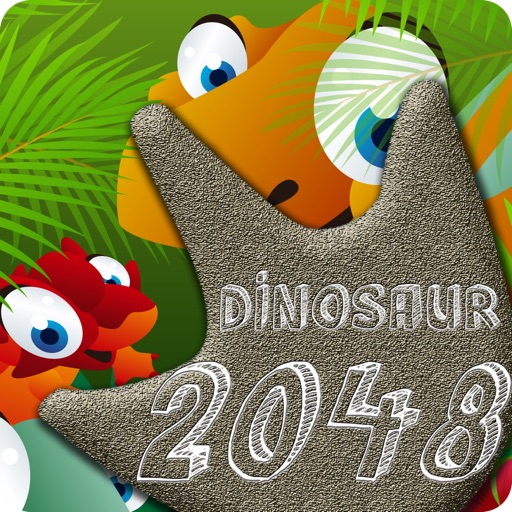 Dinosaur 2048 iOS App