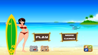 Bikini Beach Shark Jump Escape 1.0 IOS -