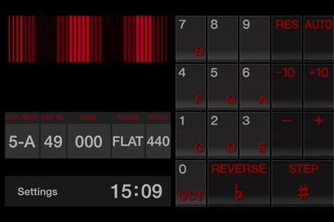 Piano Tuning Application PT-A1 screenshot 2