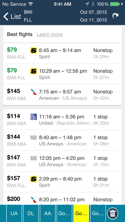 Baltimore Washington Airport Pro (BWI/DCA/IAD) Flight Tracker Premium radar screenshot-4