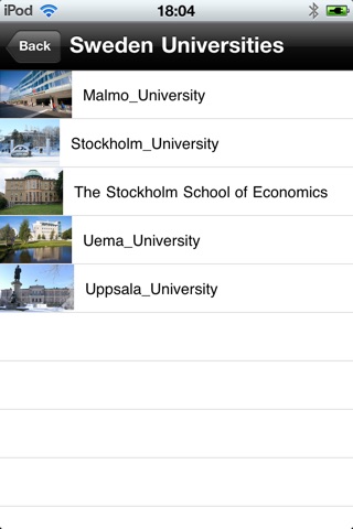 EuroUniversities screenshot 4