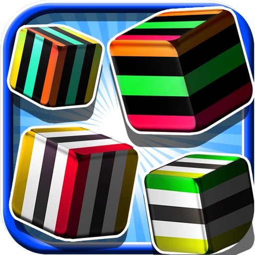 Candy Square Stacker Free Icon