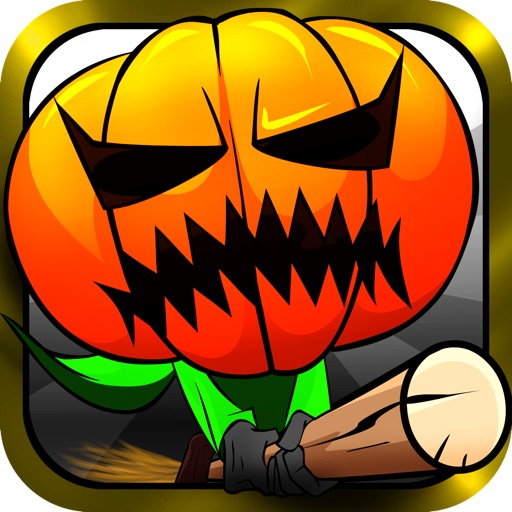 Pumpkin Man Versus Zombies - Race for candy icon