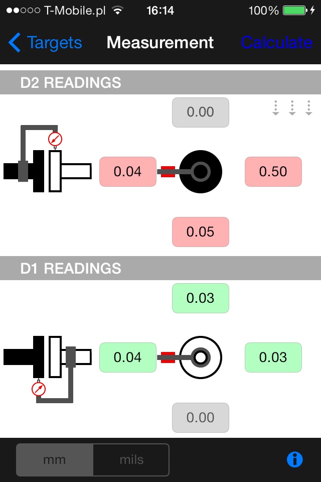 Power Align Lite - Shaft Alignment Professional Calculator screenshot 3