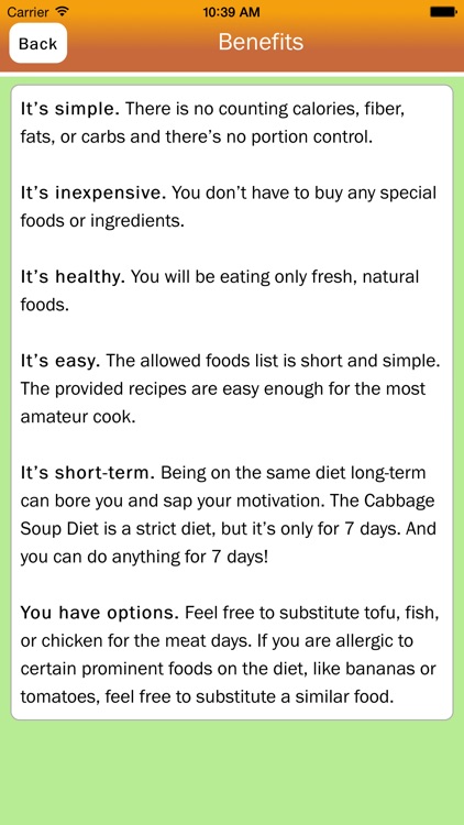 Cabbage Soup Diet - Quick 7 Day Weight Loss Plan screenshot-4