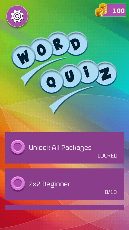 Word Search Block Quiz - cool hidden word quiz game