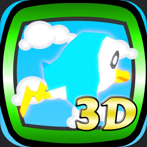 Flappy Duck 3D – Free Bird Wings iOS App