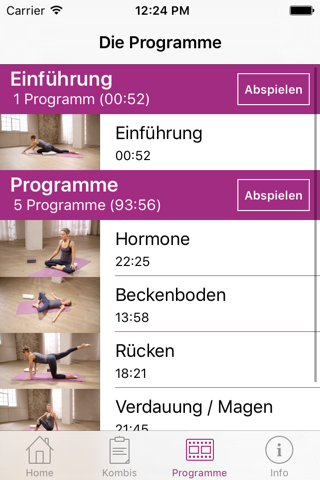 Brigitte Fitness Health Yoga screenshot 2