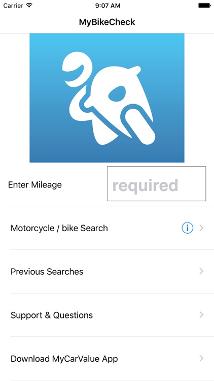 MyBikeCheck and Value History Check for Motorcycles valuations - mycarcheck