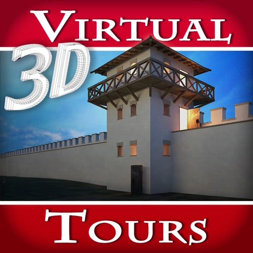 Hadrian's Wall.  The most heavily fortified border in the Roman Empire - Virtual 3D Tour of Brunton Turret Icon