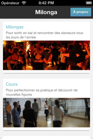 Milonga : Your tango events screenshot 2
