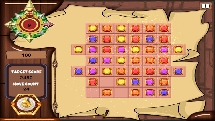 Jewel Miner Pro: Treasure Hunt Match 3 Game (For iPhone, iPad, iPod) screenshot-4