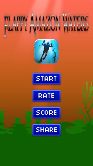 Flappy Amazon Waters HD - Top Free underwater fly game(圖5)-速報App