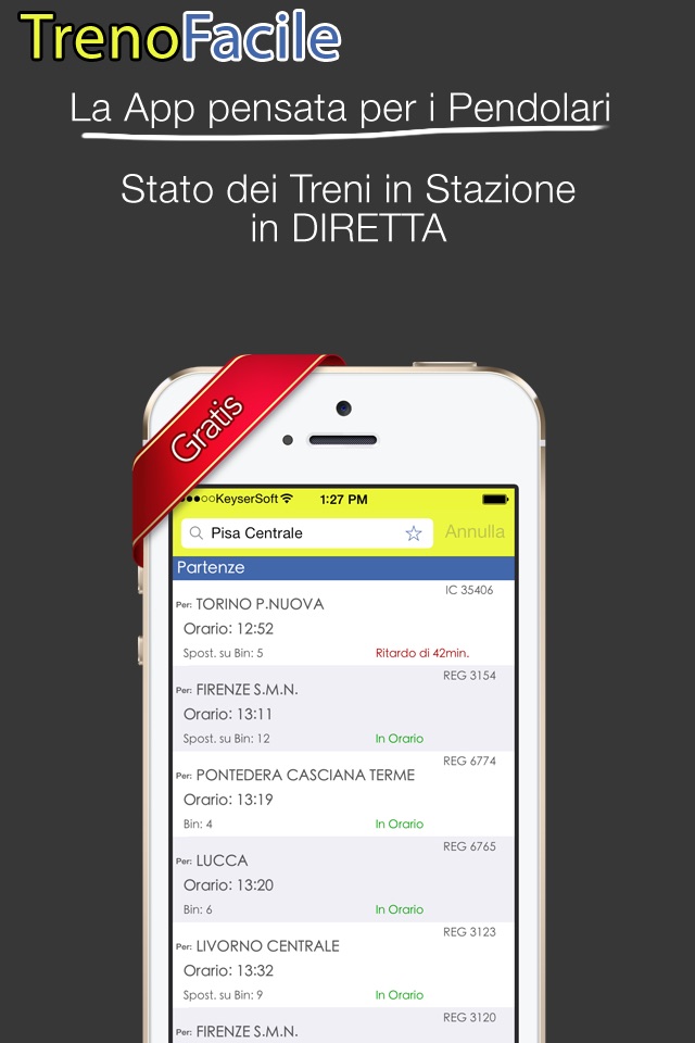 Treno Facile - GRATIS screenshot 4