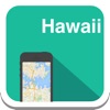 ハワイ（オアフ島、マウイ島、カウアイ島、ハワイ） オフラインマップ、ガイド、天気、ホテル。無料のナビゲーション。GPS