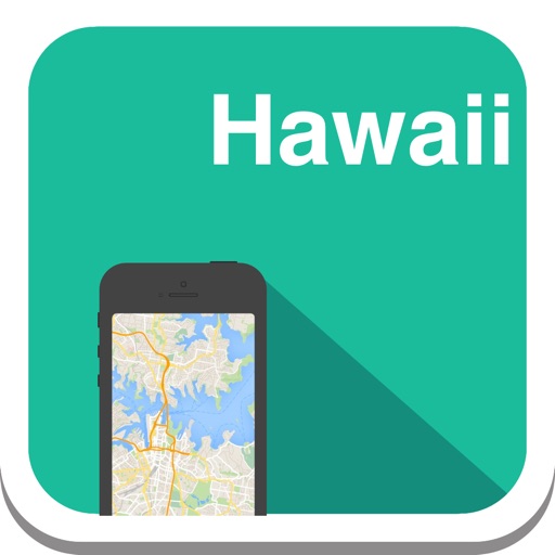 Hawaii (Oahu, Maui, Kauai, Honolulu) offline map, guide, weather, hotels. Free GPS navigation. iOS App