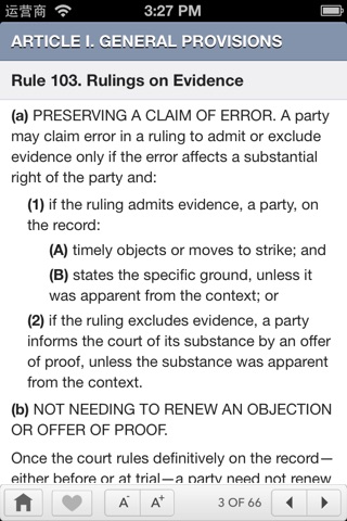 FRE:Federal Rules Of Evidence screenshot 2