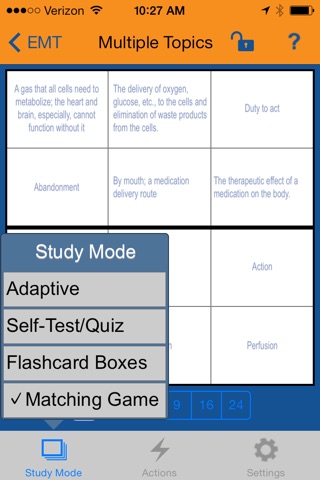 EMT Certification Exam Flashcards screenshot 4