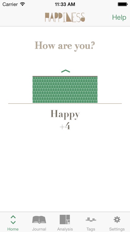 Happiness - Mood Tracking Journal