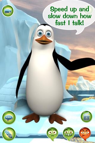 Hi, Talky Pat! FREE - The Talking Penguin: Text, Talk And Play With A Funny Animal Friend screenshot 4