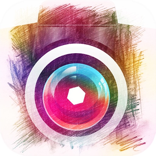 My Sketch Pencil Drawing Cartoon color live effect & filter Camera iPhone & iPad Game