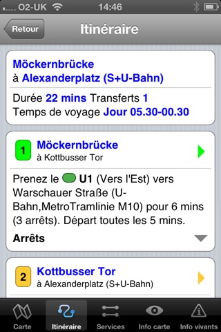 Berlin Metro - Map and route planner by Zuti screenshot 3