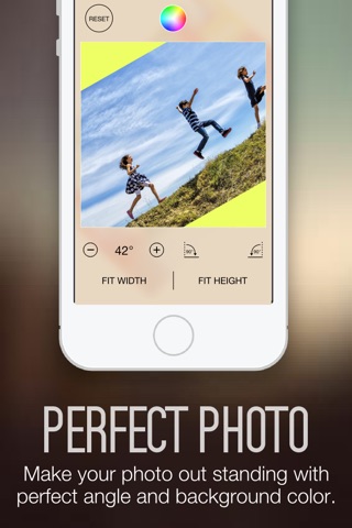 Photo Fit FREE - Convert Photos Pictures Images from any Size into Square Shape for Instagram screenshot 3