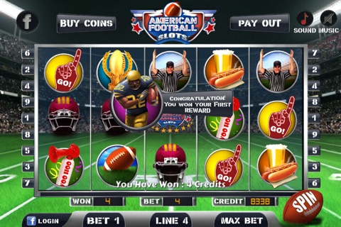 American Football Slots screenshot 2