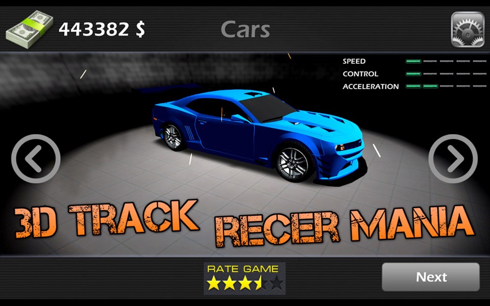 3d Track Race Mania screenshot 4
