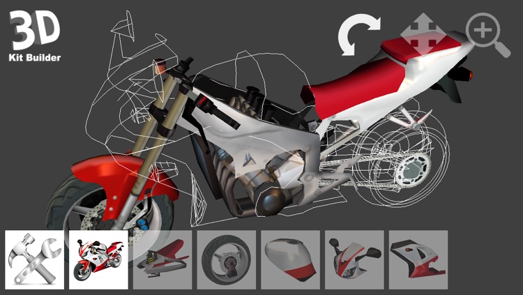 3D Kit Builder (Motorbike)