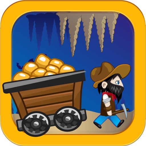 Free Mine Runner Games - The Gold Rush of California Miner Game iOS App