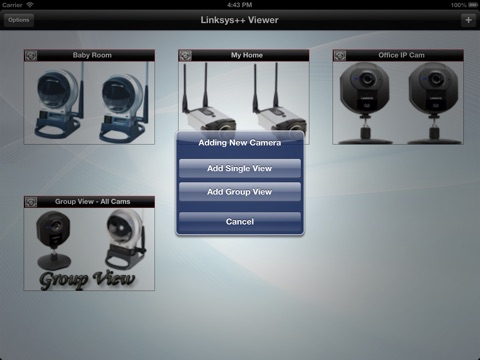 Linksys++ Viewer for iPad screenshot 4