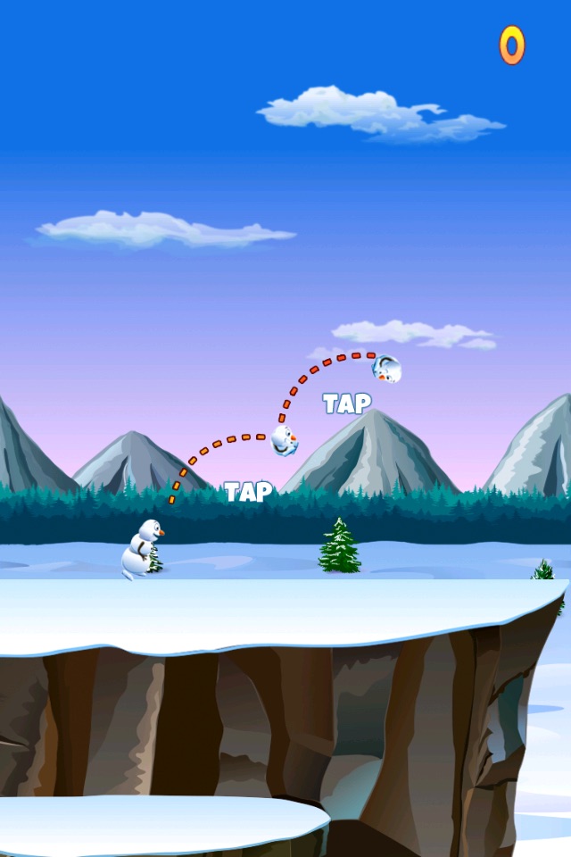 Run Frozen Snowman! Run! screenshot 3