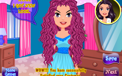 Hair salon hairdo 2 Kids Game screenshot 4