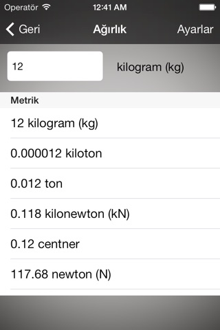 Practical Unit Converter screenshot 3