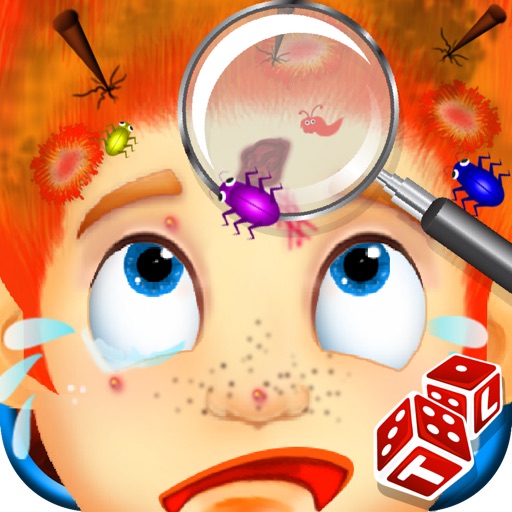 Hair & Skin Doctor – Little Kids Head & Face Treatment Game