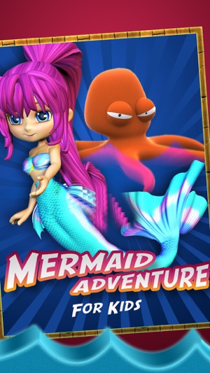 Mermaid Adventure - The Best Endless Game for Kids(圖1)-速報App