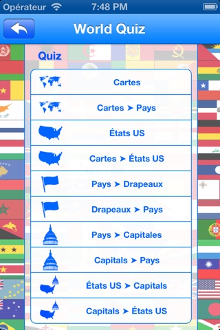 World Quiz: Countries, Flags, Capitals screenshot 3