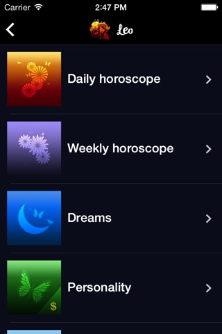 Horoscopes and Dreams screenshot 2