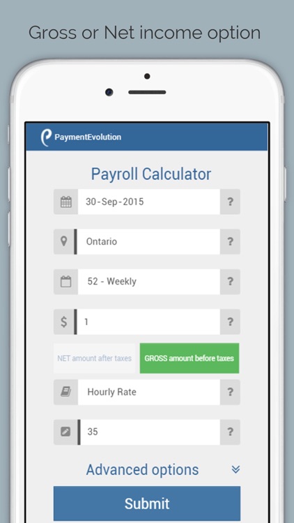 Payroll Calculator Canada By PaymentEvolution