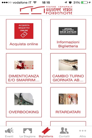 Teatro G. Verdi Pordenone screenshot 3