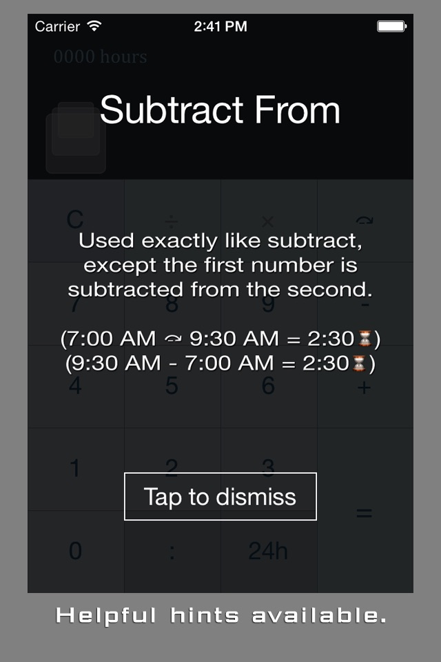 ChronoCalc screenshot 4