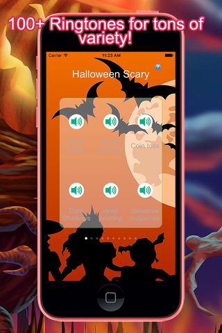 100+ Halloween Scary Spooky Ringtones Player & Downloader screenshot 3